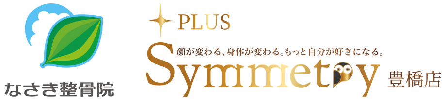 なさき整骨院プラスシンメトリー豊橋店 ロゴ