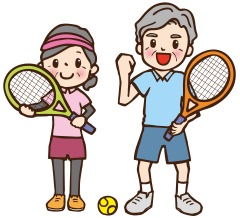 tennis shiai